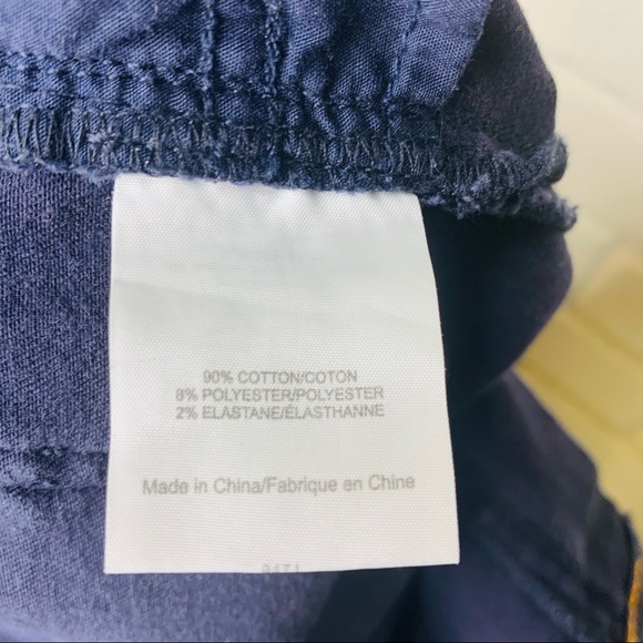 Tory Burch Skinny Jean Navy Blue Stretchy High Rise Pants Women 25 Size 2 - Picture 7 of 10